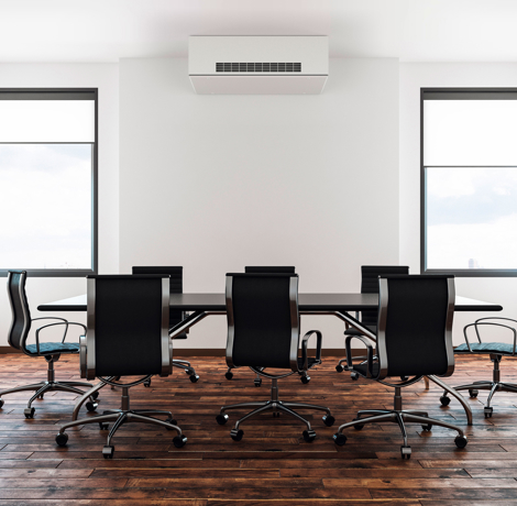 Ventilation au bureau avec AM 300 