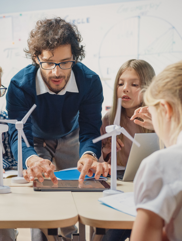 How much energy does it take per year to keep a classroom healthy?