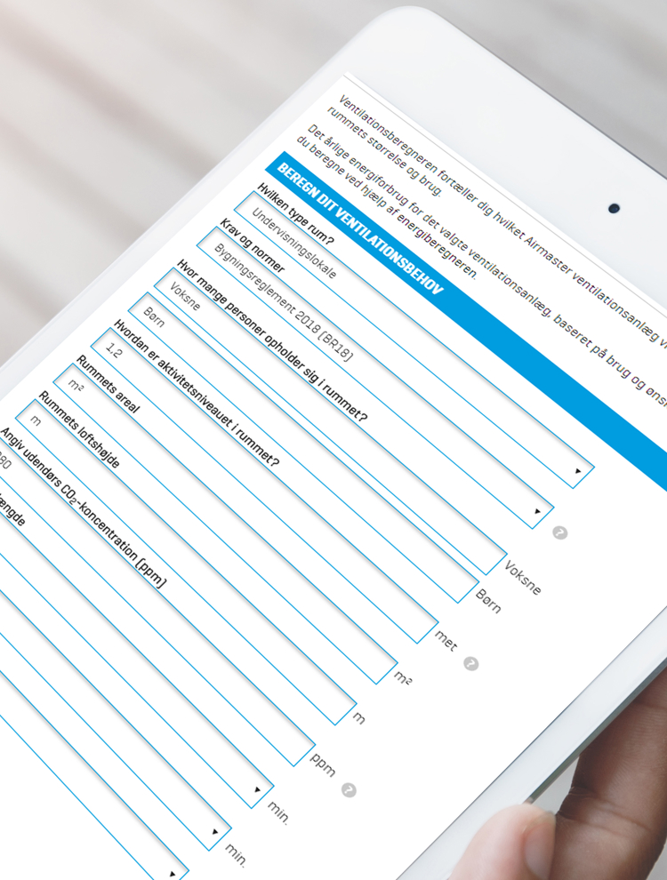 Ventilation calculator