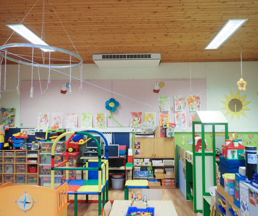 Municipal kindergarten De Linde in Zarren opts for a good indoor climate