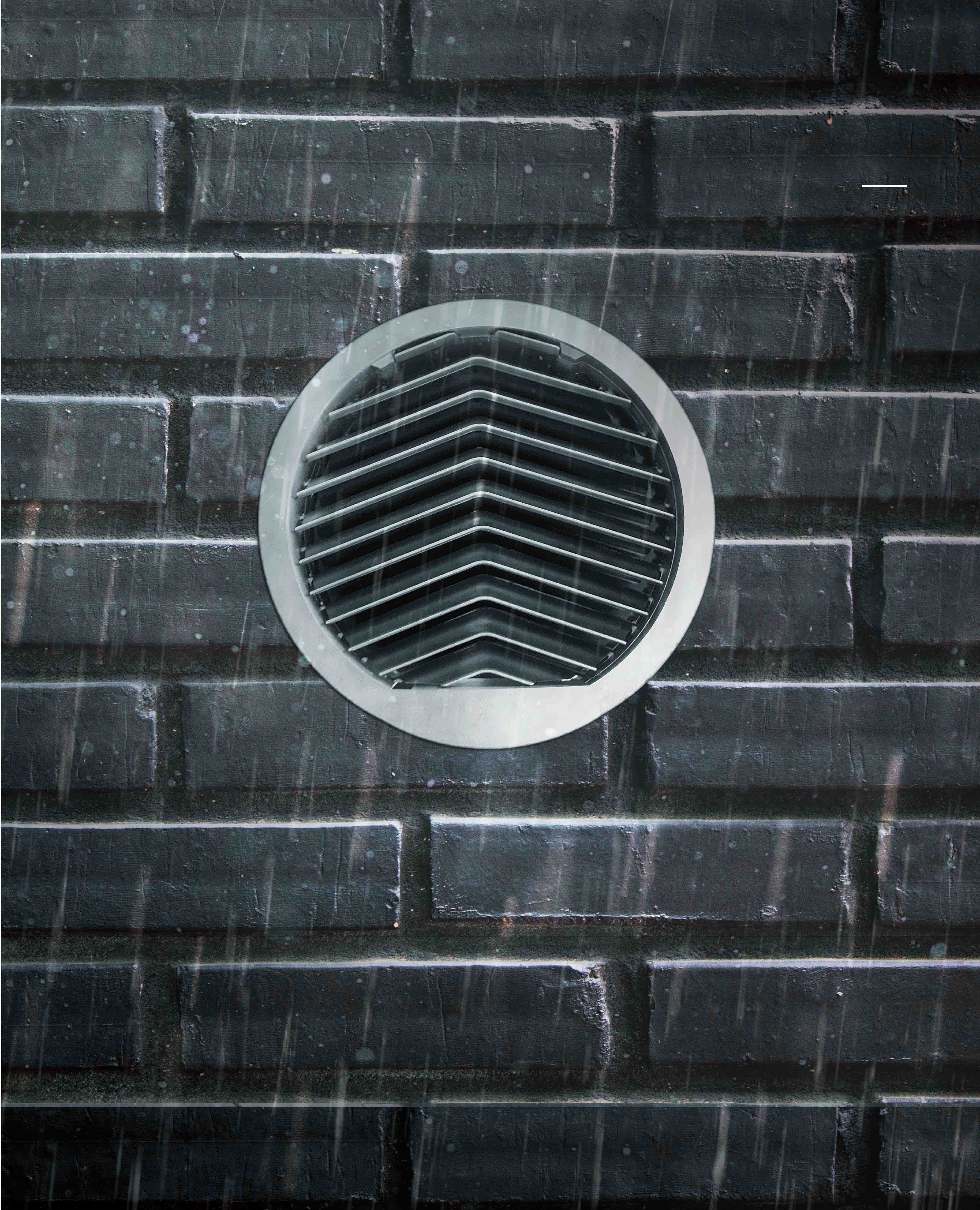 Façade ventilation grill