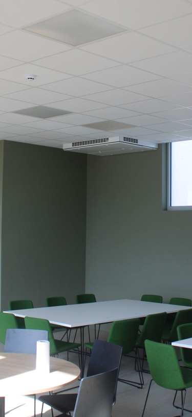 Decentraal ventileren in gerenoveerd CLB-gebouw Campus Mortsel